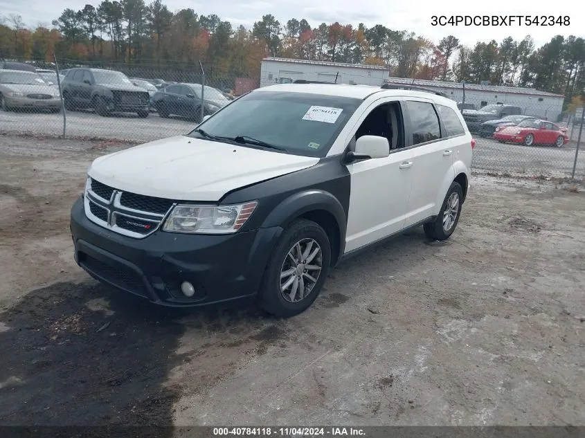 3C4PDCBBXFT542348 2015 Dodge Journey Sxt