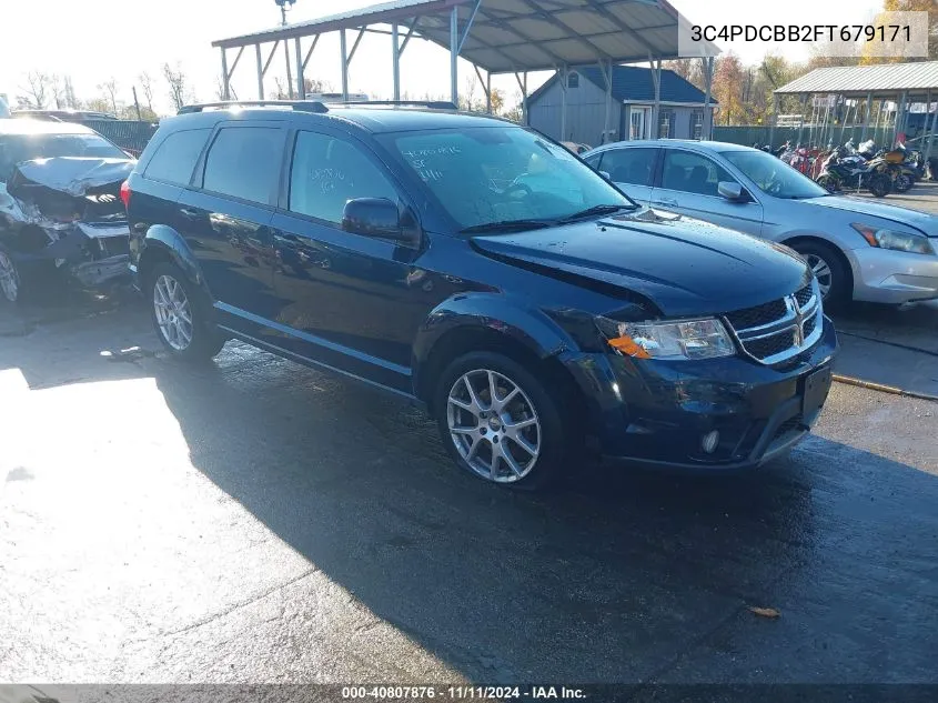 2015 Dodge Journey Sxt VIN: 3C4PDCBB2FT679171 Lot: 40807876