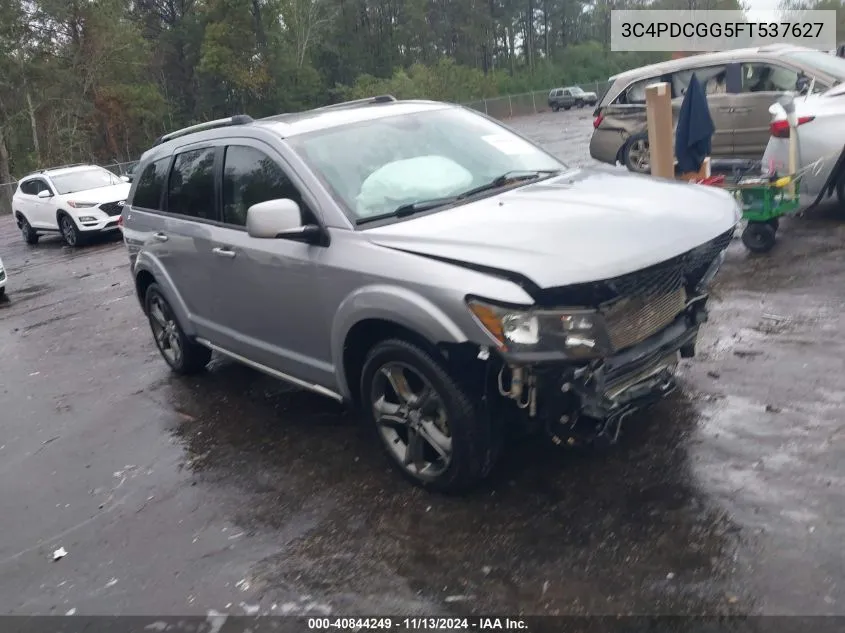 3C4PDCGG5FT537627 2015 Dodge Journey Crossroad