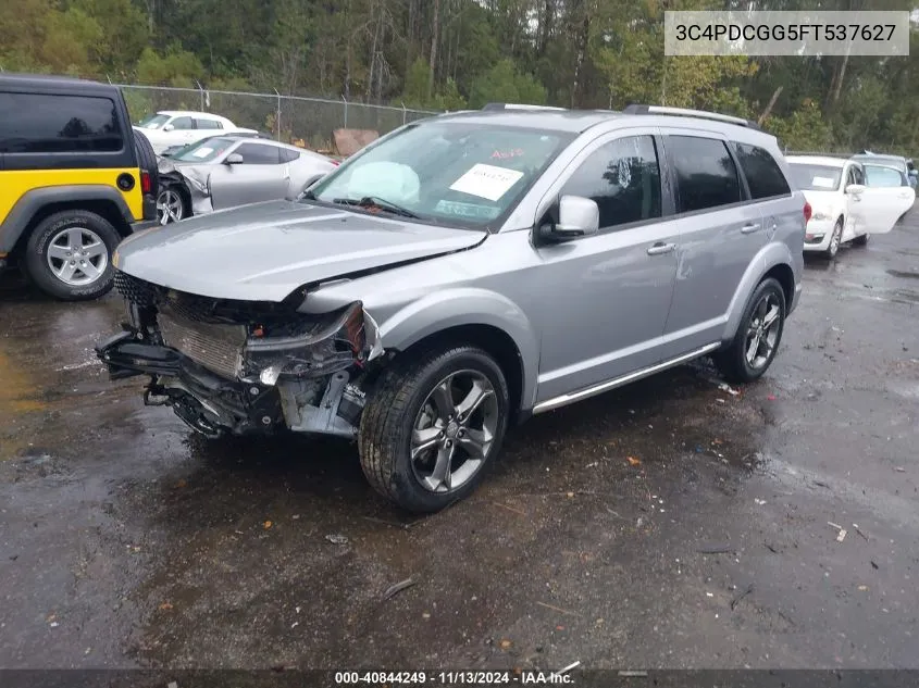 3C4PDCGG5FT537627 2015 Dodge Journey Crossroad