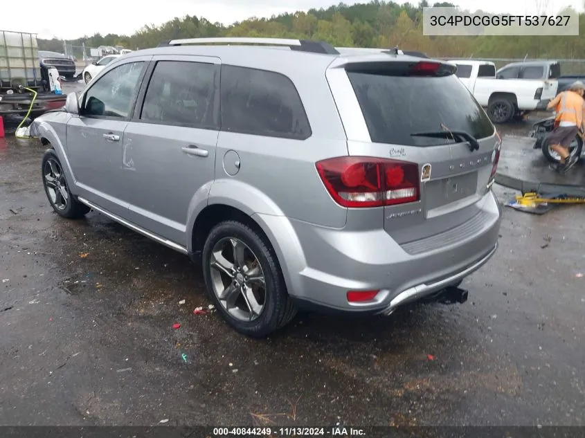 3C4PDCGG5FT537627 2015 Dodge Journey Crossroad