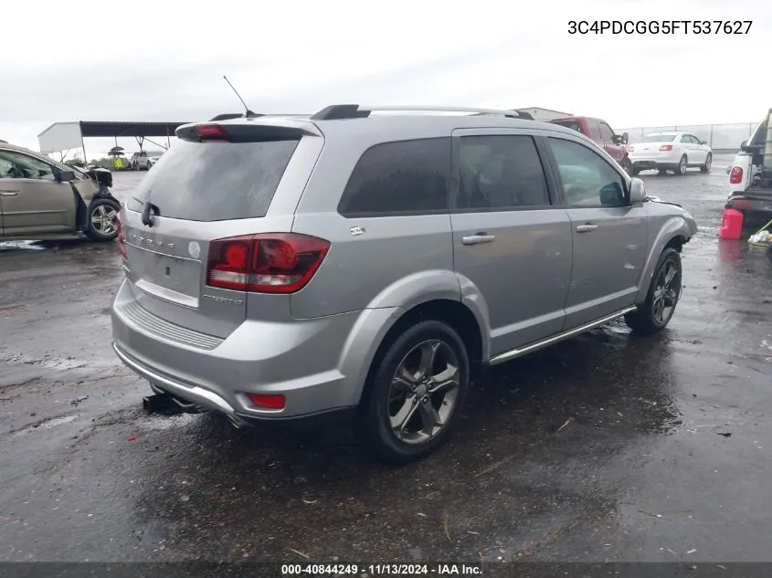 3C4PDCGG5FT537627 2015 Dodge Journey Crossroad