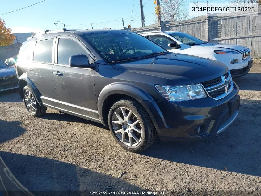 3C4PDDFG6GT180225 2016 Dodge Journey R/T