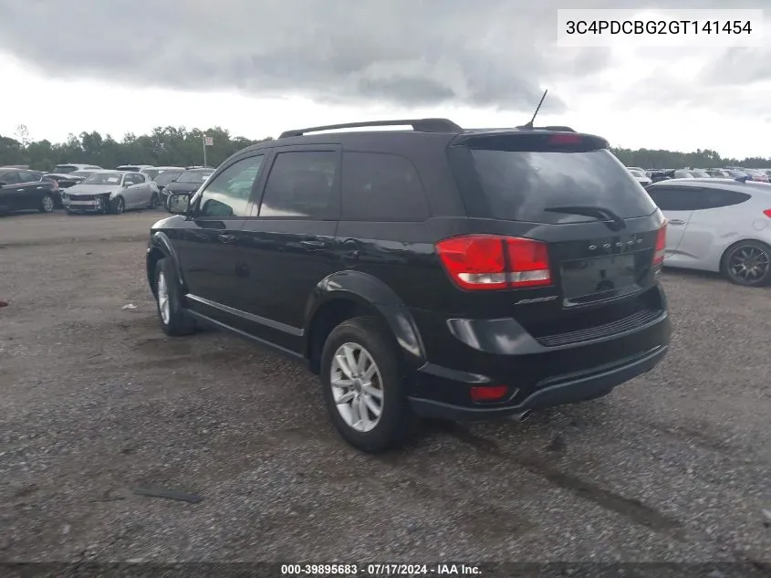 3C4PDCBG2GT141454 2016 Dodge Journey Sxt