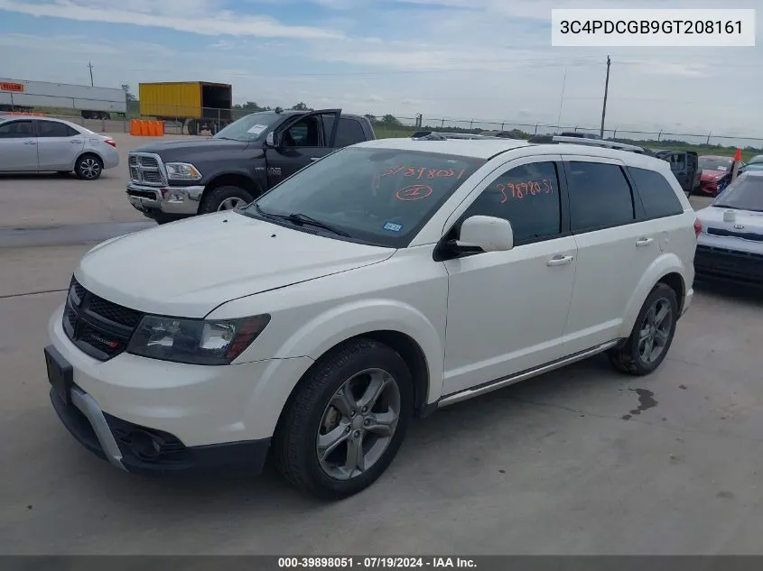 2016 Dodge Journey Crossroad Plus VIN: 3C4PDCGB9GT208161 Lot: 39898051