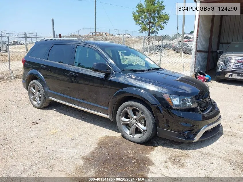 2016 Dodge Journey Crossroad Plus VIN: 3C4PDCGB5GT124290 Lot: 40134175