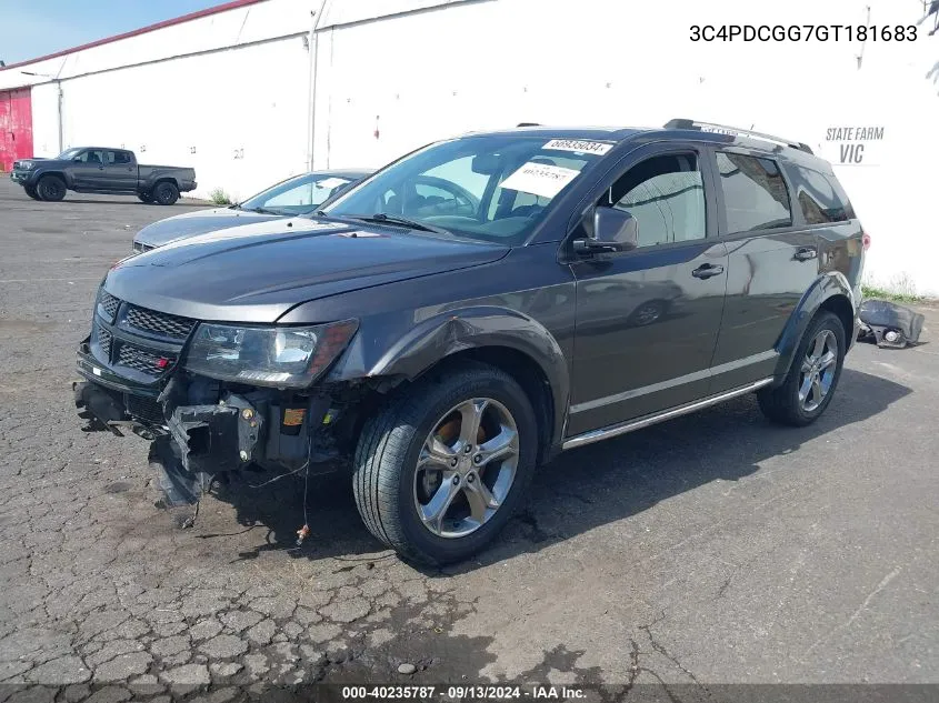 2016 Dodge Journey Crossroad VIN: 3C4PDCGG7GT181683 Lot: 40235787