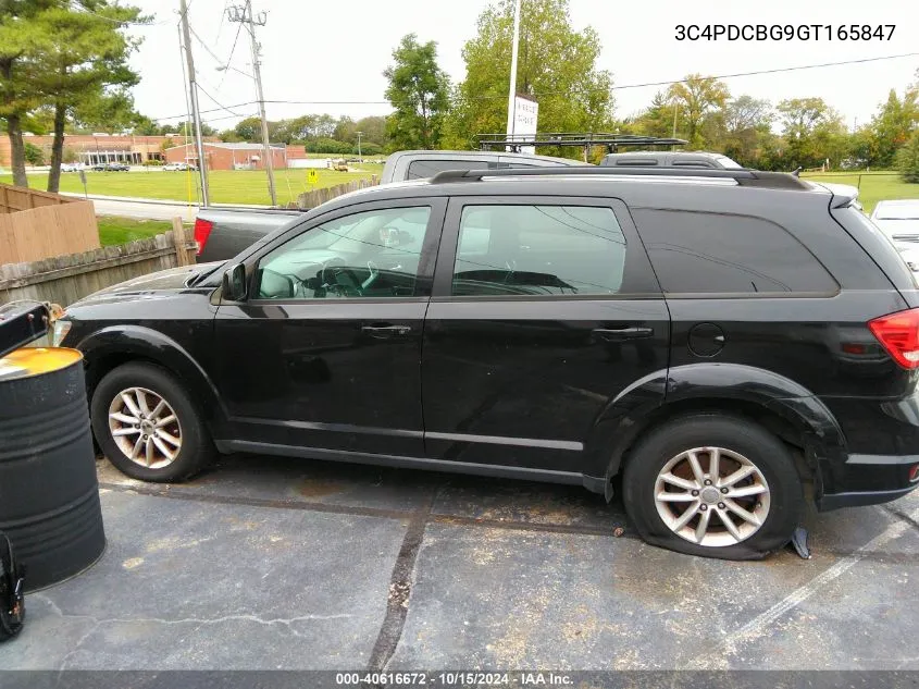 3C4PDCBG9GT165847 2016 Dodge Journey Sxt