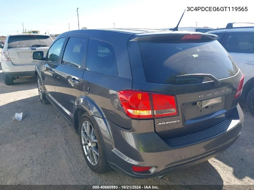 3C4PDCEG6GT119565 2016 Dodge Journey R/T