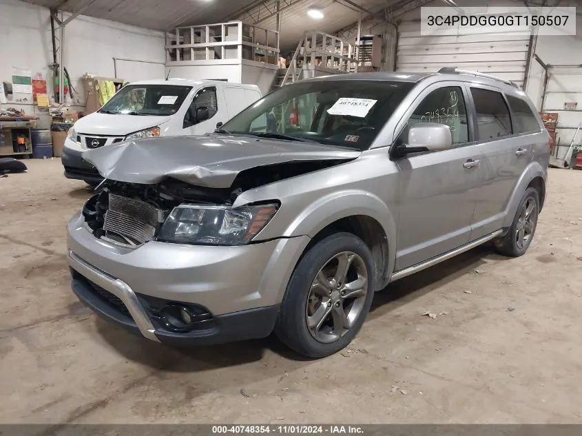 2016 Dodge Journey Crossroad VIN: 3C4PDDGG0GT150507 Lot: 40748354