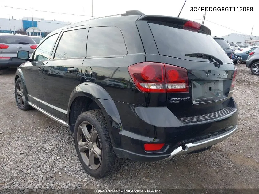 3C4PDDGG8GT113088 2016 Dodge Journey Crossroad