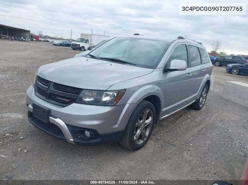 2016 Dodge Journey Crossroad Plus VIN: 3C4PDCGG9GT207765 Lot: 40784328