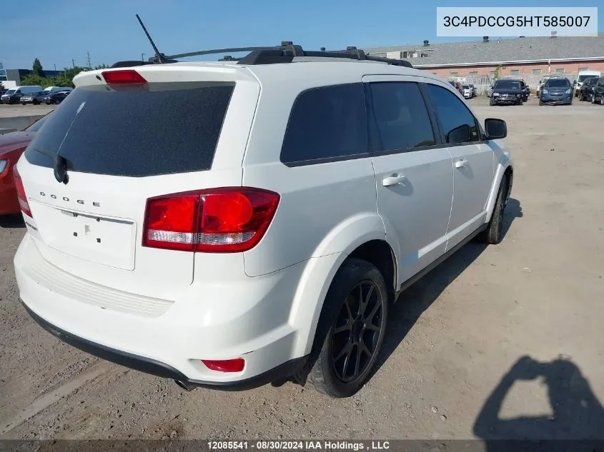 3C4PDCCG5HT585007 2017 Dodge Journey Sxt/Limited