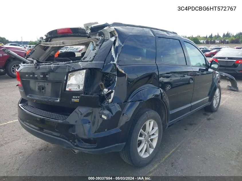 3C4PDCBG6HT572767 2017 Dodge Journey Sxt