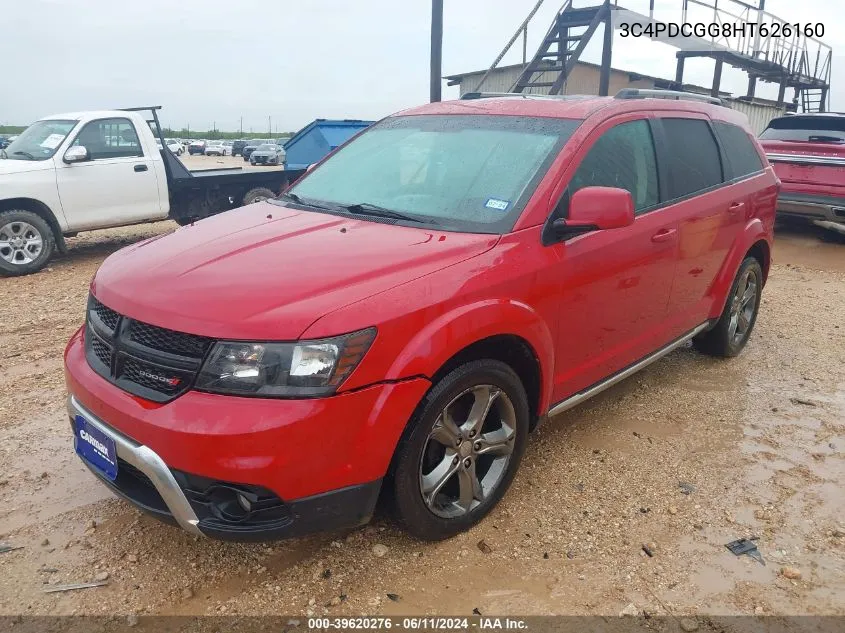 3C4PDCGG8HT626160 2017 Dodge Journey Crossroad Plus