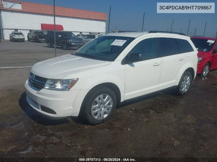 3C4PDCAB9HT709867 2017 Dodge Journey Se