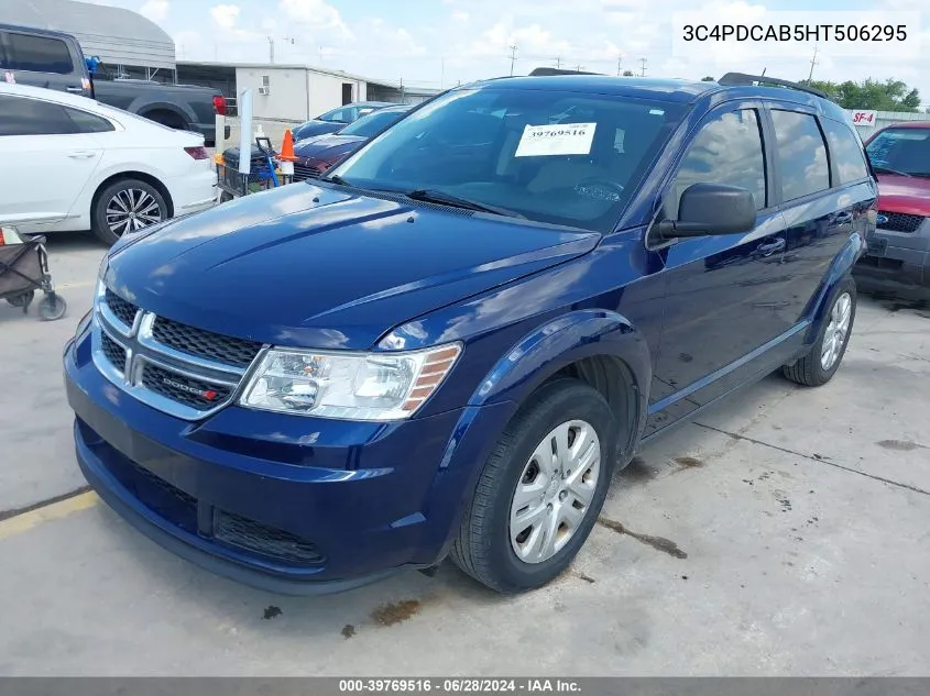 3C4PDCAB5HT506295 2017 Dodge Journey Se