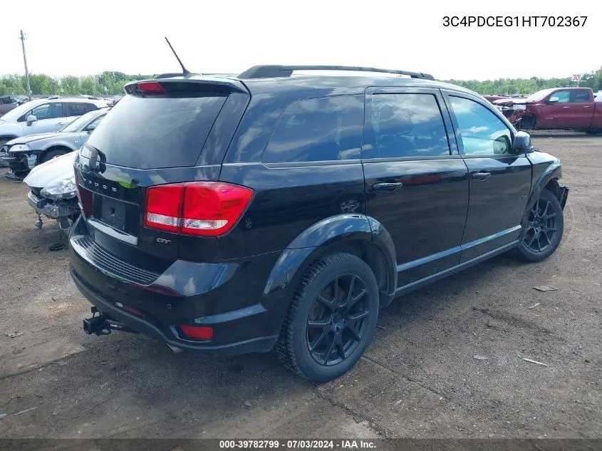 3C4PDCEG1HT702367 2017 Dodge Journey Gt