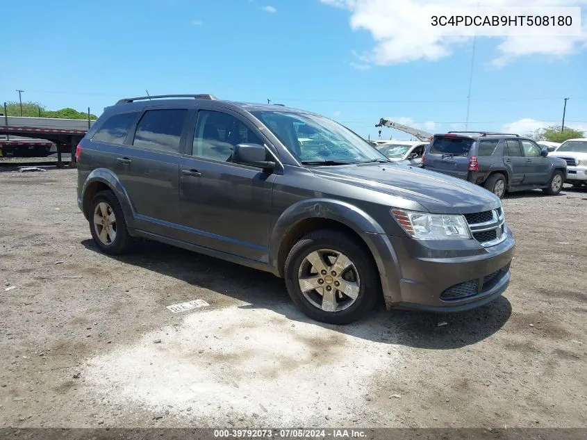 2017 Dodge Journey Se VIN: 3C4PDCAB9HT508180 Lot: 39792073