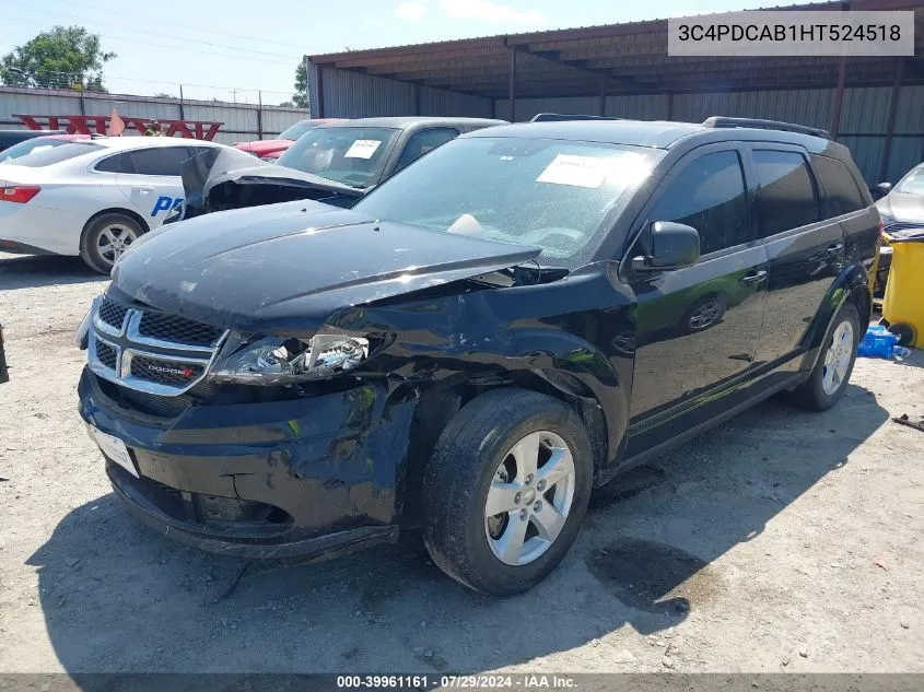 3C4PDCAB1HT524518 2017 Dodge Journey Se