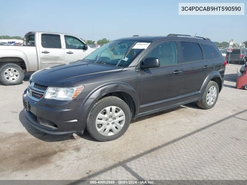 3C4PDCAB9HT590590 2017 Dodge Journey Se