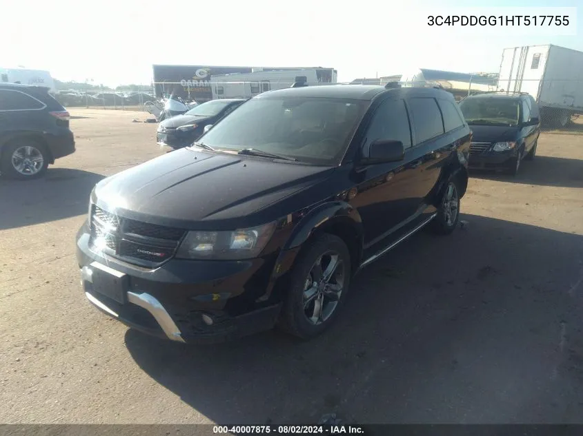 3C4PDDGG1HT517755 2017 Dodge Journey Crossroad Plus Awd