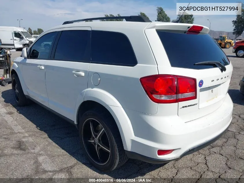 3C4PDCBG1HT527994 2017 Dodge Journey Sxt