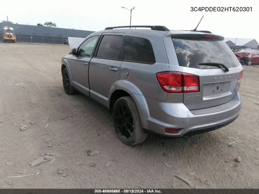 2017 Dodge Journey Gt Awd VIN: 3C4PDDEG2HT620301 Lot: 40098467