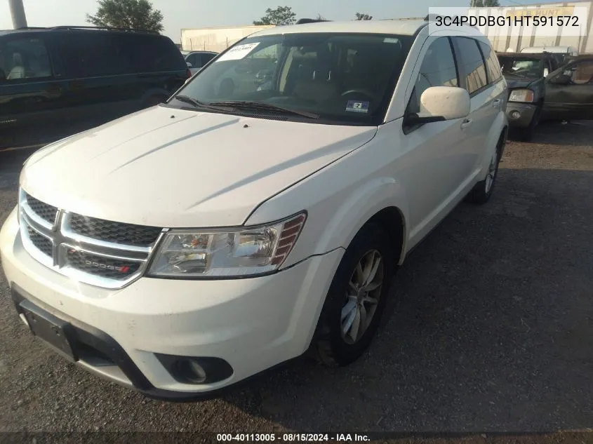 3C4PDDBG1HT591572 2017 Dodge Journey Sxt Awd