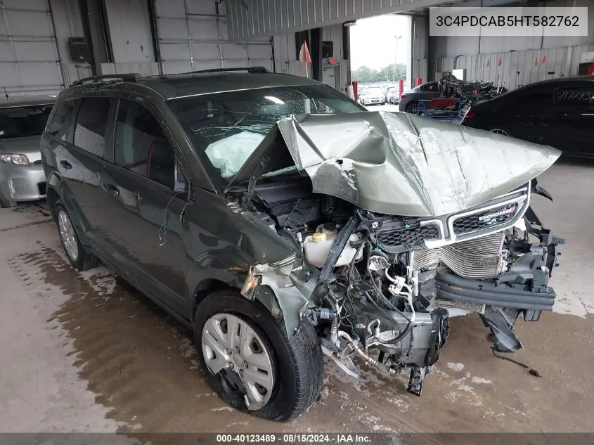 3C4PDCAB5HT582762 2017 Dodge Journey Se