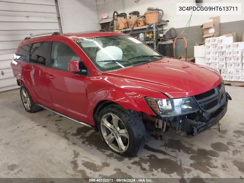 3C4PDCGG9HT613711 2017 Dodge Journey Crossroad