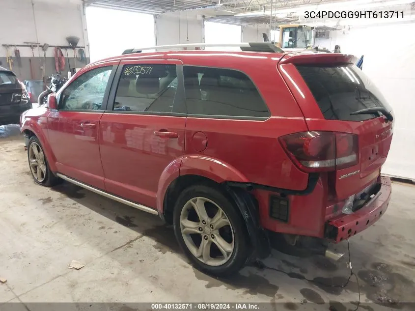 3C4PDCGG9HT613711 2017 Dodge Journey Crossroad