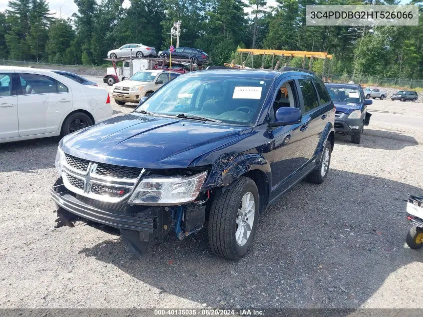 3C4PDDBG2HT526066 2017 Dodge Journey Sxt Awd