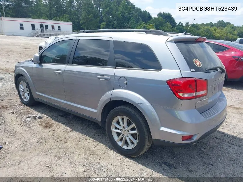 3C4PDCBG8HT523439 2017 Dodge Journey Sxt