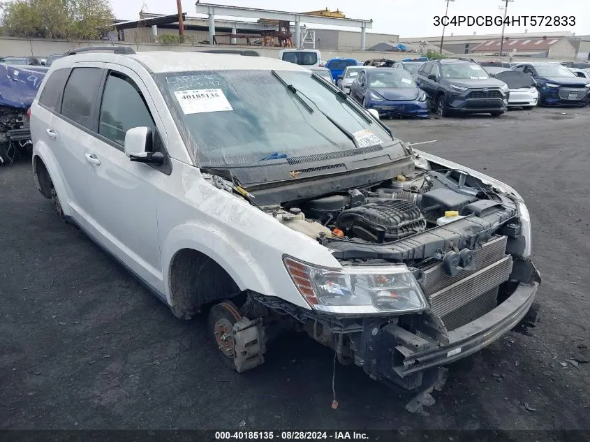 3C4PDCBG4HT572833 2017 Dodge Journey Sxt