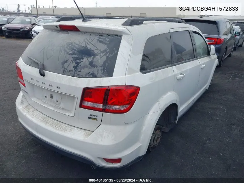 3C4PDCBG4HT572833 2017 Dodge Journey Sxt