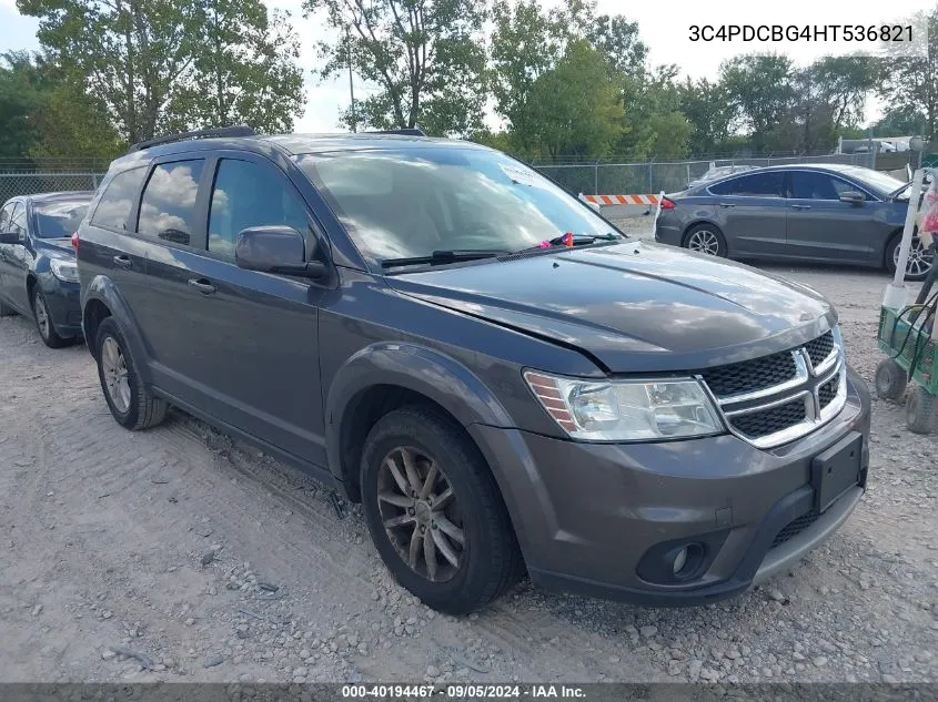 3C4PDCBG4HT536821 2017 Dodge Journey Sxt