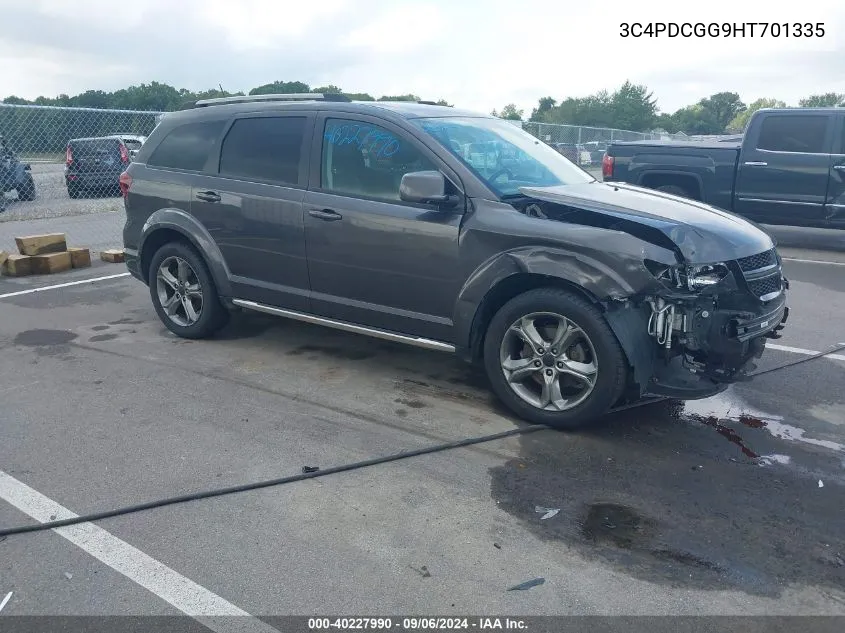 3C4PDCGG9HT701335 2017 Dodge Journey Crossroad Plus