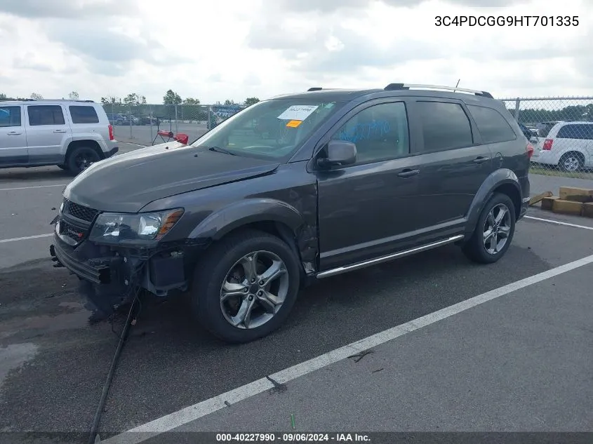 3C4PDCGG9HT701335 2017 Dodge Journey Crossroad Plus