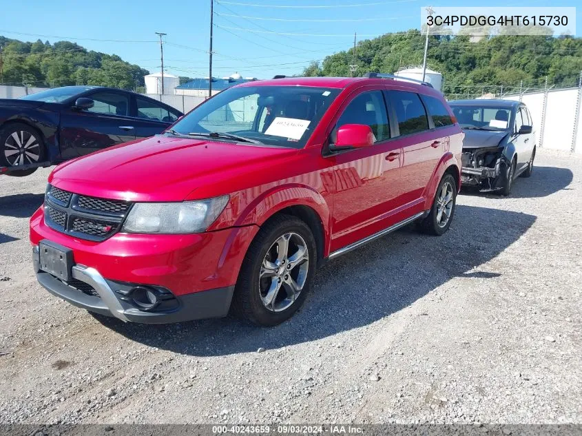 3C4PDDGG4HT615730 2017 Dodge Journey Crossroad Plus Awd