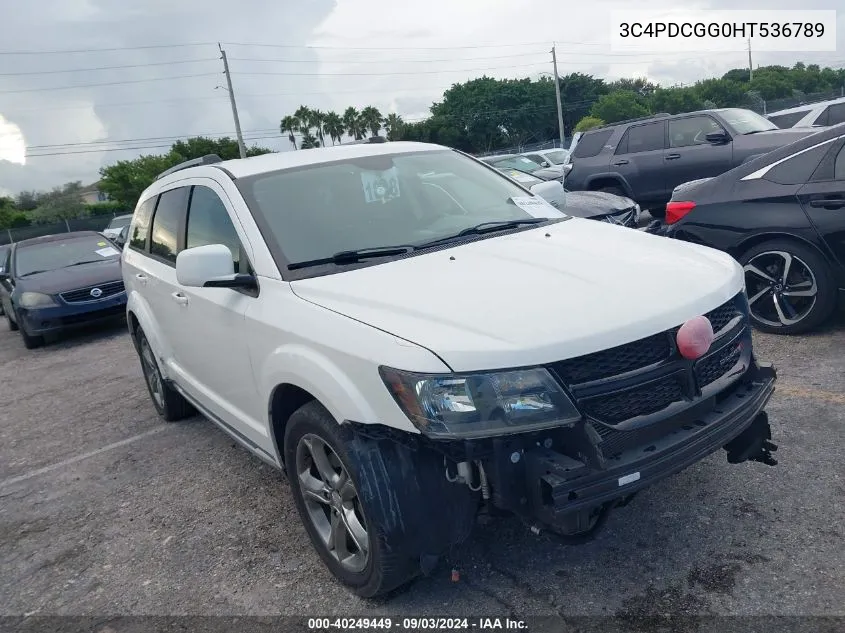 3C4PDCGG0HT536789 2017 Dodge Journey Crossroad Plus