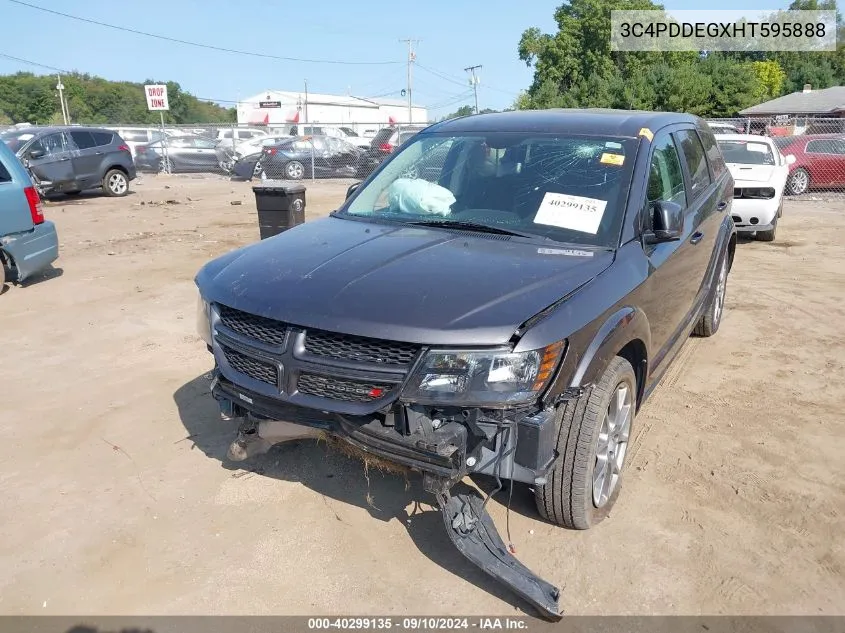 2017 Dodge Journey Gt VIN: 3C4PDDEGXHT595888 Lot: 40299135