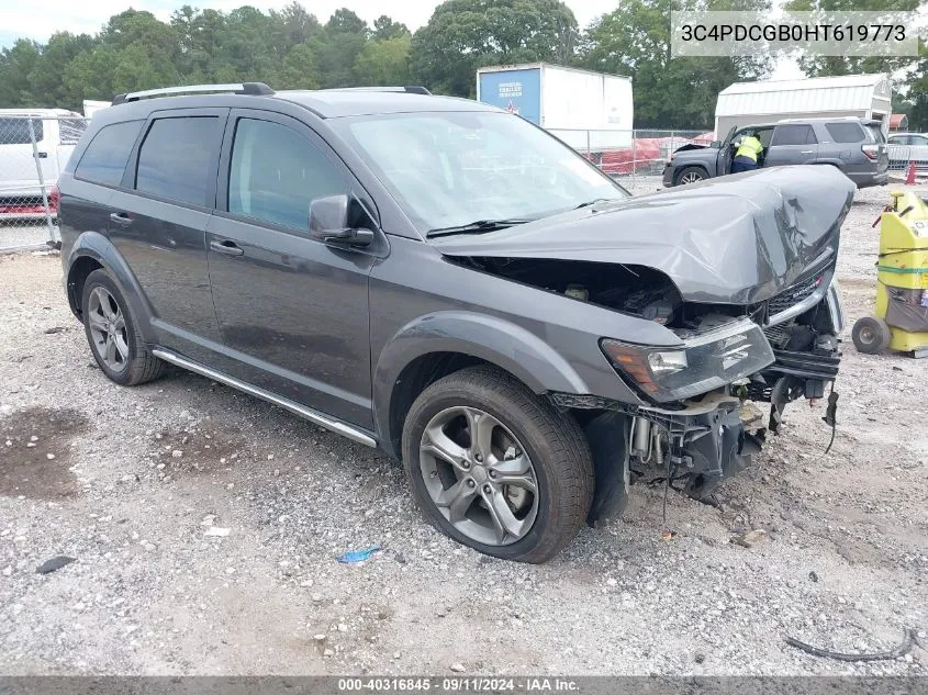 2017 Dodge Journey Crossroad Plus VIN: 3C4PDCGB0HT619773 Lot: 40316845