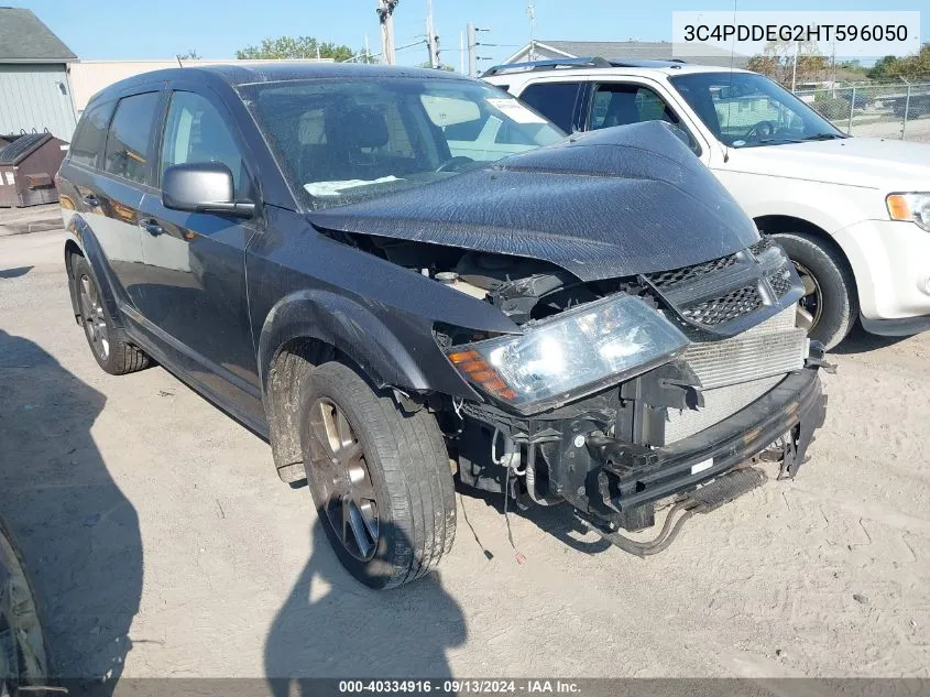 2017 Dodge Journey Gt Awd VIN: 3C4PDDEG2HT596050 Lot: 40334916