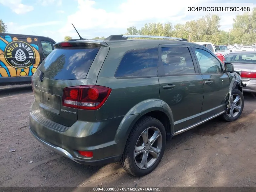 3C4PDCGB3HT500468 2017 Dodge Journey Crossroad