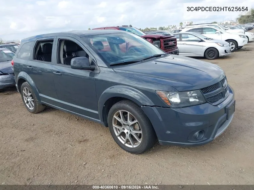 3C4PDCEG2HT625654 2017 Dodge Journey Gt