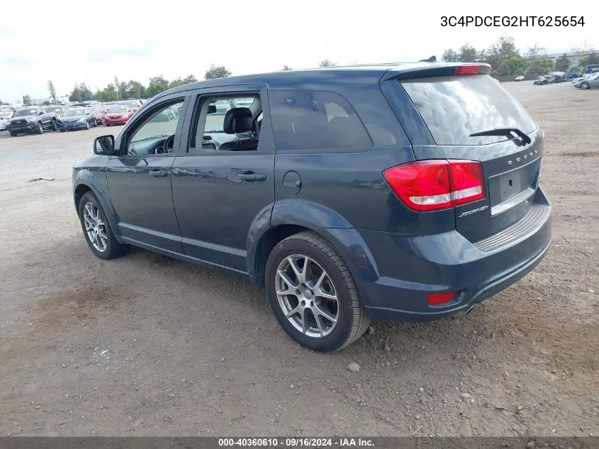 3C4PDCEG2HT625654 2017 Dodge Journey Gt