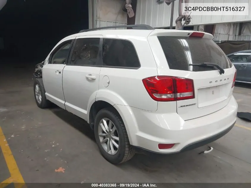 3C4PDCBB0HT516327 2017 Dodge Journey Sxt