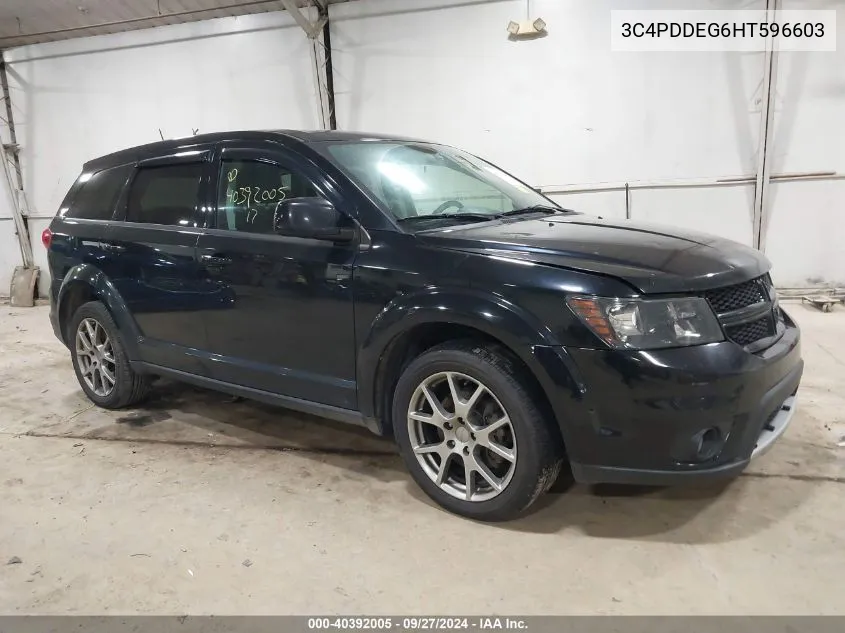 3C4PDDEG6HT596603 2017 Dodge Journey Gt Awd