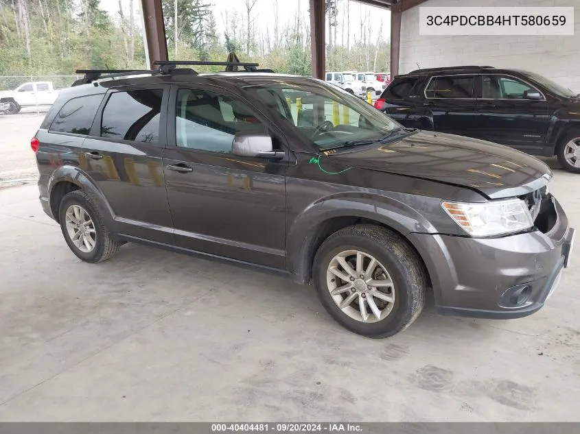 2017 Dodge Journey Sxt VIN: 3C4PDCBB4HT580659 Lot: 40404481